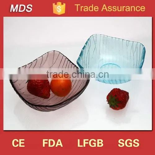 High quality blown small cone shaped stem red wine glass
