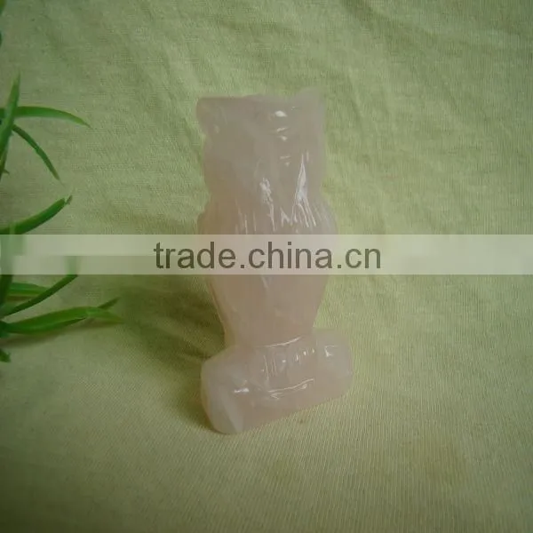 crystal owl figurine