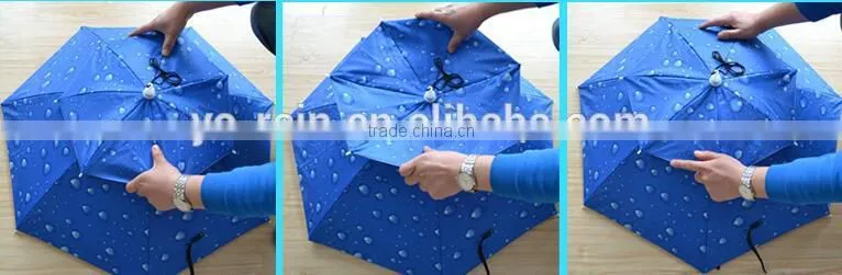 sun protection head hat sun fish umbrella for adult and kids