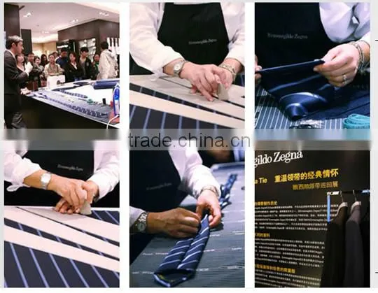 Hand made italian wholesale cheap custom woven mens skinny polyester neck silk tie