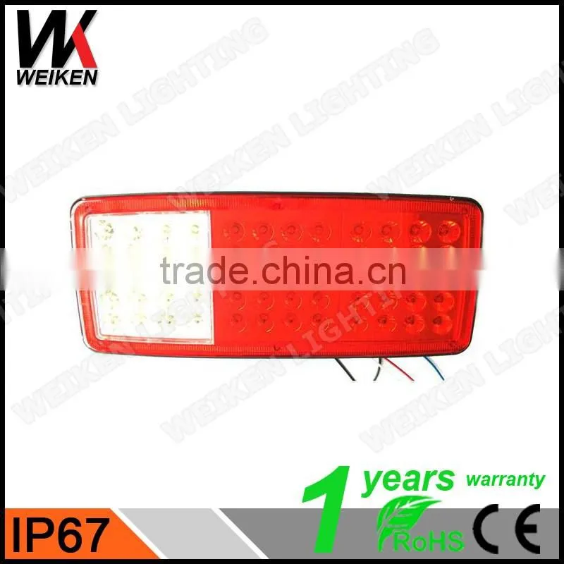 WEIKEN New Products 12V/24V led Tail lights, rear lamp for truck trailer WK-BSWD07