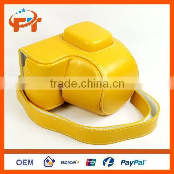 New Fashion Pu Leather camera bag for NEX5R NEX5T 16-50mm lens