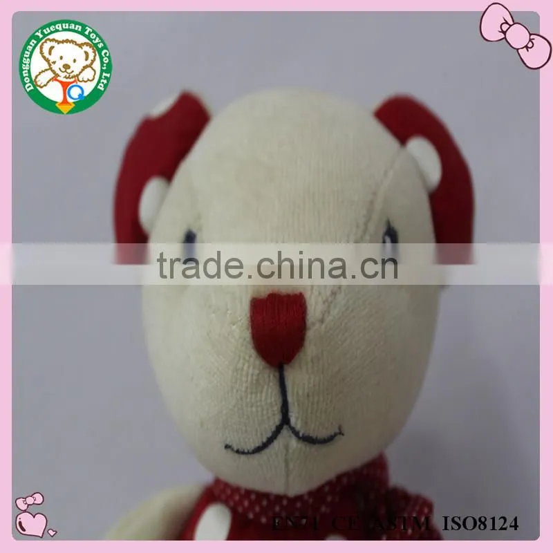 Plush material T-shirt custom stuffed bear animal toys