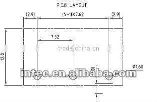 terminal block 508V series