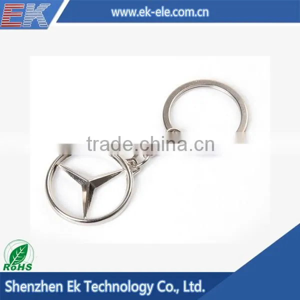 Hot sale fashion gift metal keychain with car logo
