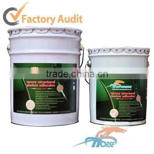 Two component modified epoxy synthetic resin adhesive
