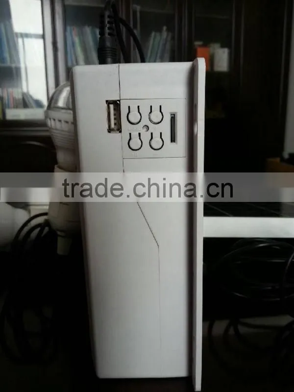 5W portable moving solar lighting system