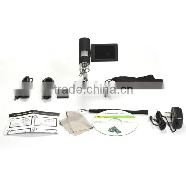 handheld microscope 5M 1000x handheld digital microscope with LCD screen China suppliers