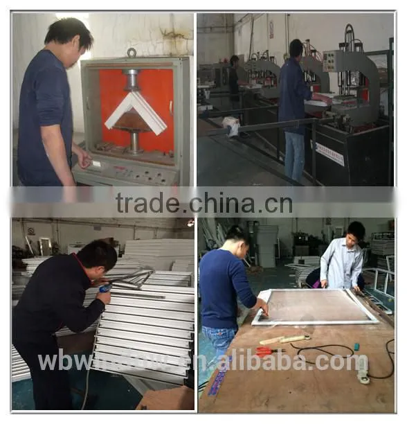Economic price europe style pvc windows and doors