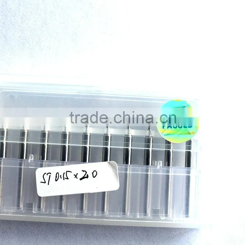 Cemented carbide laser drill pcb