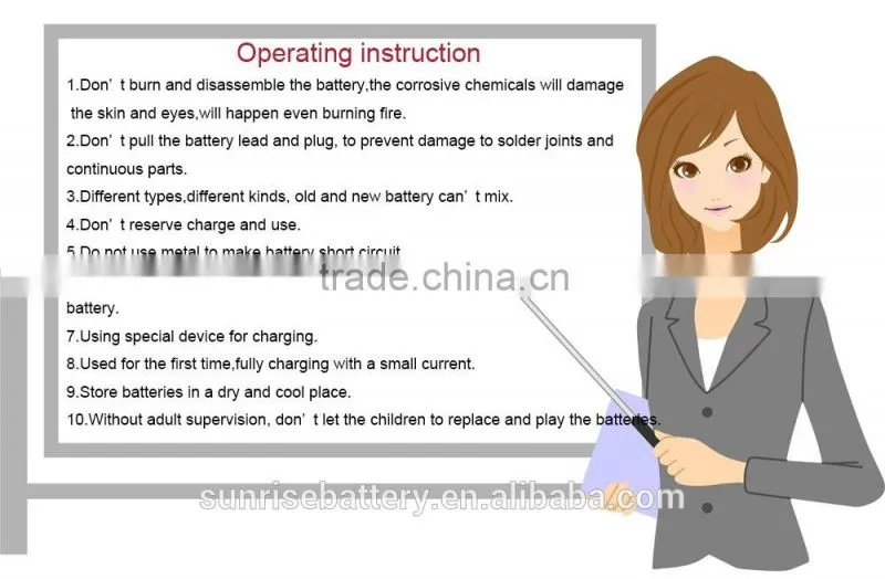 1.2v NI-MH AA400mAh rechargeable battery