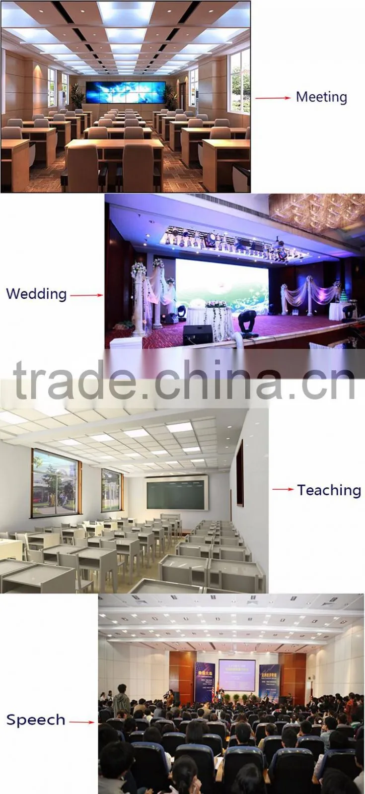 GLEESE OFN Cheap USB wireless presenter red laser projector presenter remote PPT,Powerpoint presenter