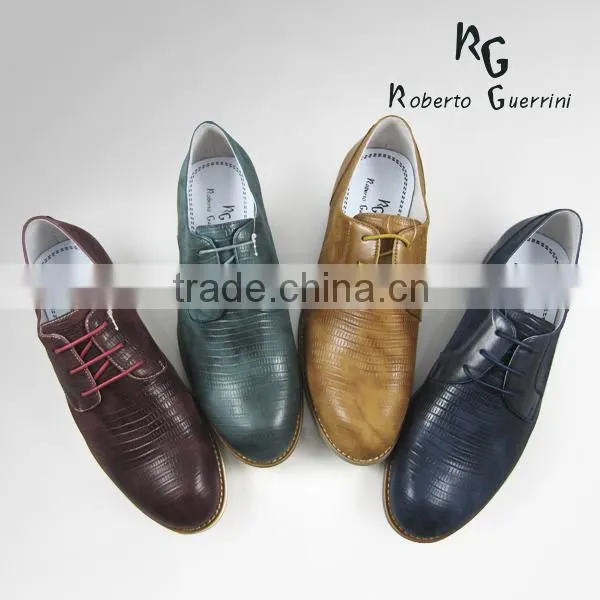 wholesale leather lace up man shoe
