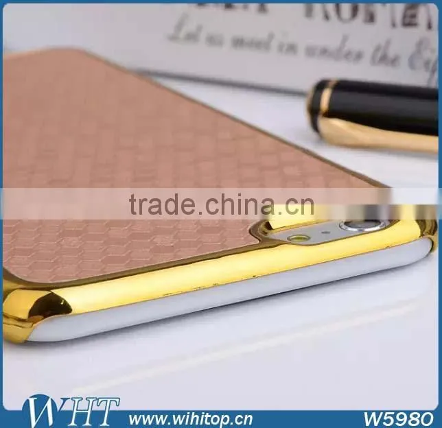 3D Diamond Skin Chromed Plastic Case for iPhone 6 Plus 5.5 Inches