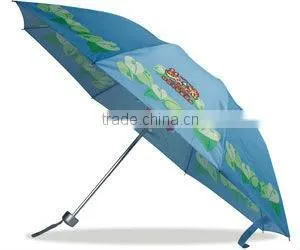 colorful promotion funky high end umbrella 3 fold umbrella