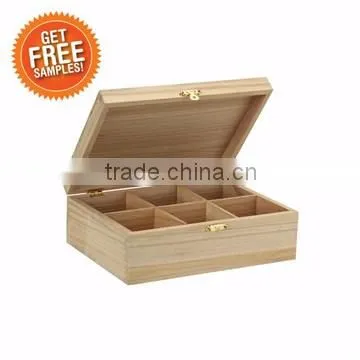 Alibaba golden supplier unfinished wood gift packaging box wholesale