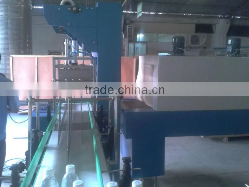Automatic Bottle Shrink Wrapping Packaging Machine