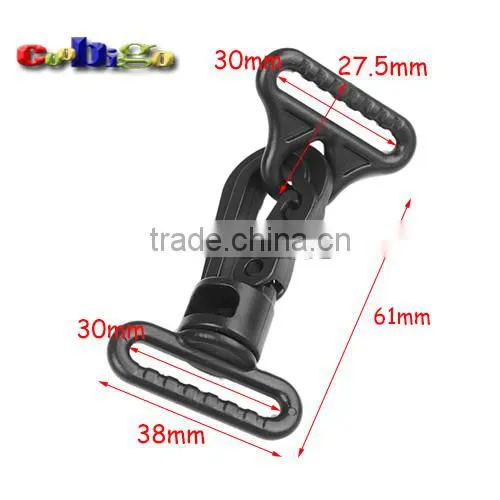 Plastic Swivel Snap Hooks for Bag Belt Straps Briefcase Strap Clasp #FLC428
