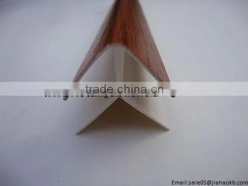 Laminated Interior Decorative Ceiling Border PVC H Corner