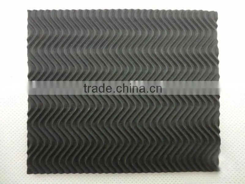 Waves design rubber soling sheet from China Atom Shoes Material Limited