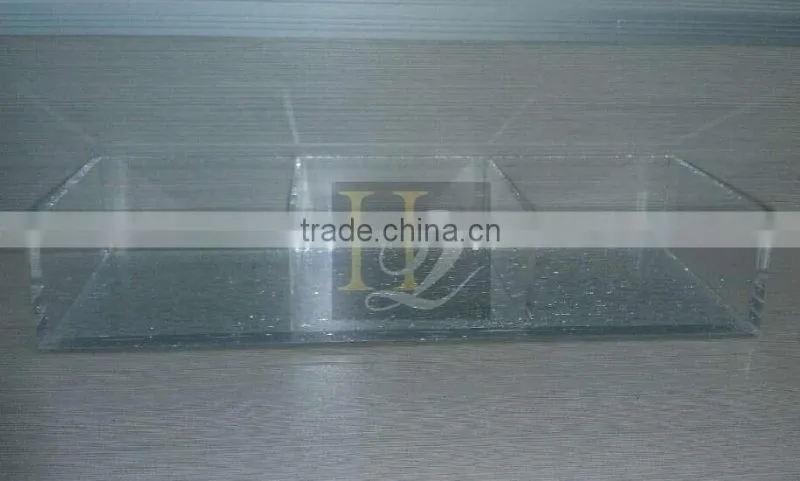 Acrylic tray with insert, acrylic tray acrylic bracelet jeweley display tray