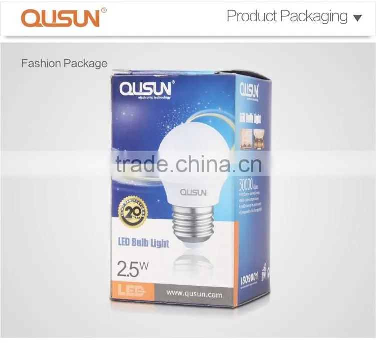 2.5W led bulb lamp for sale e14 led light