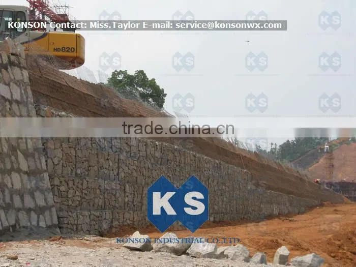 Reinforced Soil Gabion Wall