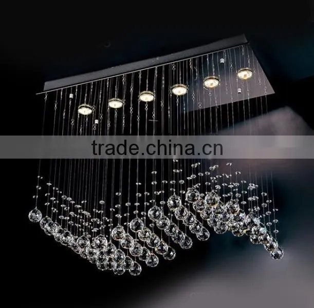 Crystal drops ceiling lamps to chandeliers from Guzhen 92041