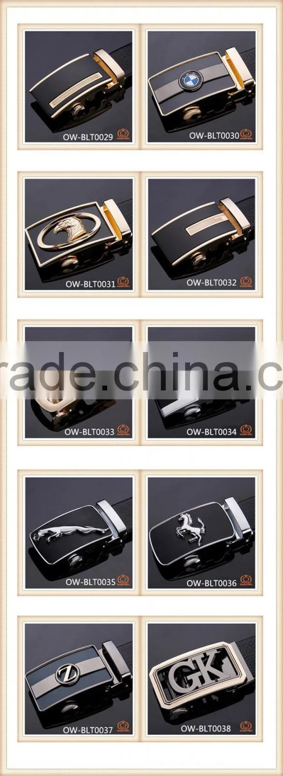 Black Leather Belt Pure Leather 100% Genuine Leather