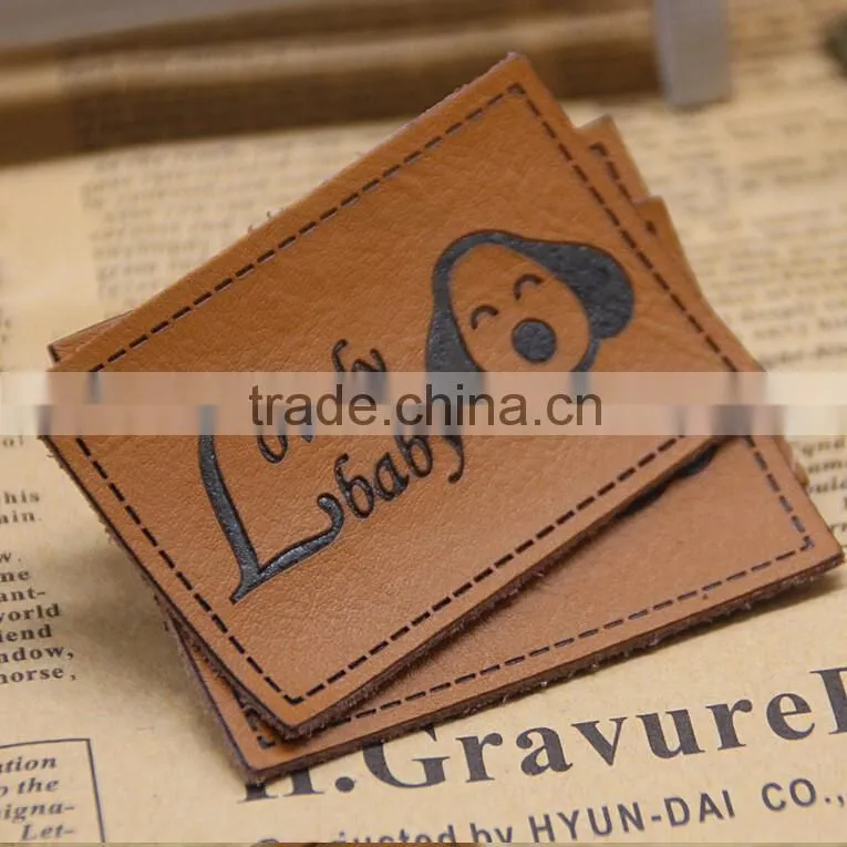Custom Leather Patches for Clothing