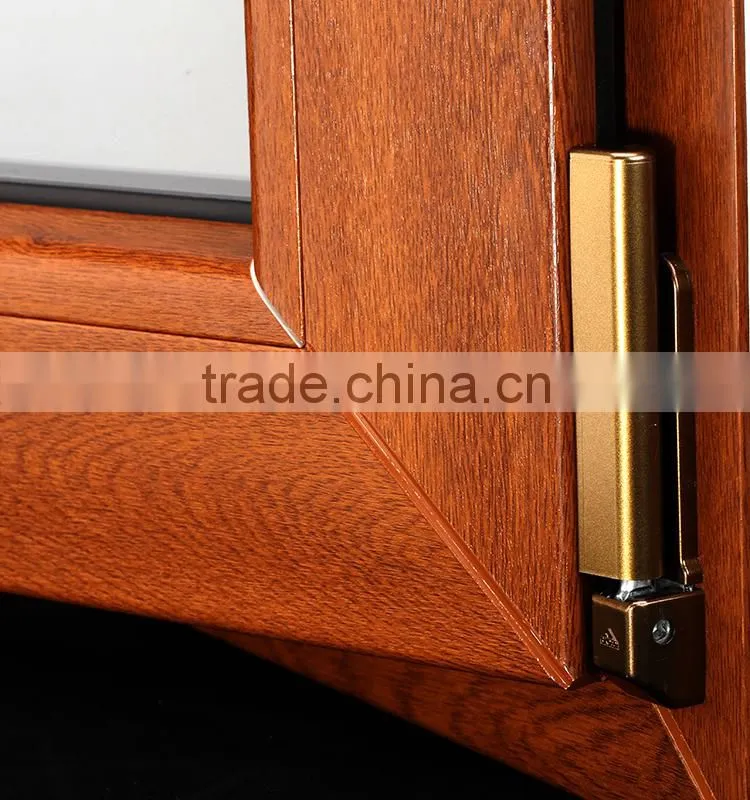 customized high quality upvc profile laminate window and door, upvc window manufacturer