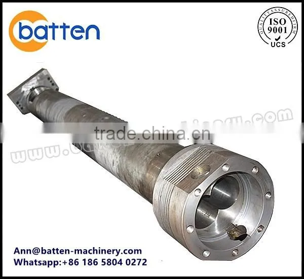 PVC pipe/profile production parallel twin screws plastic extruder machine screw barrel
