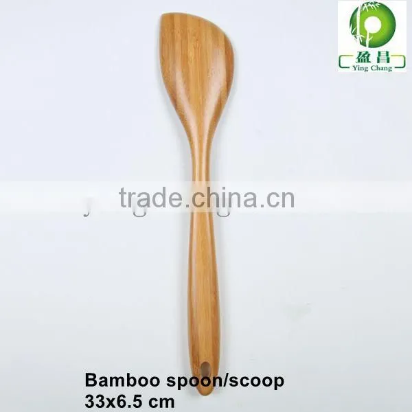 wooden 2-Tone Bamboo Kitchen Spoon