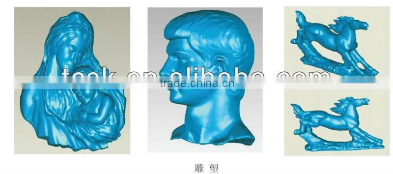 CNC Machine 3D Camera Scanner with 4 Camera