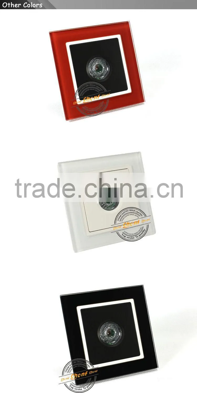 China Manufacture 86 Series 86mm Universal Electric Sound Light Delay Switch