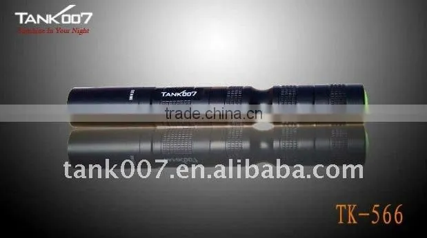 mini torch lighter one Mode Aluminum EDC LED Flashlight 1*AA batteryTANK007 TK566