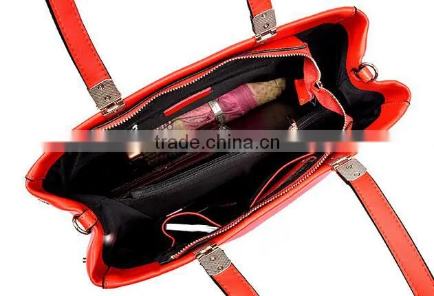 Tote leather bags woman lady handbag fashion genuine leather handbag