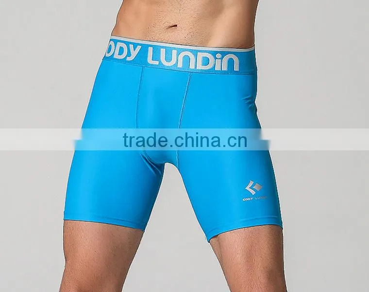 wholesale blue custom mens running shorts for male