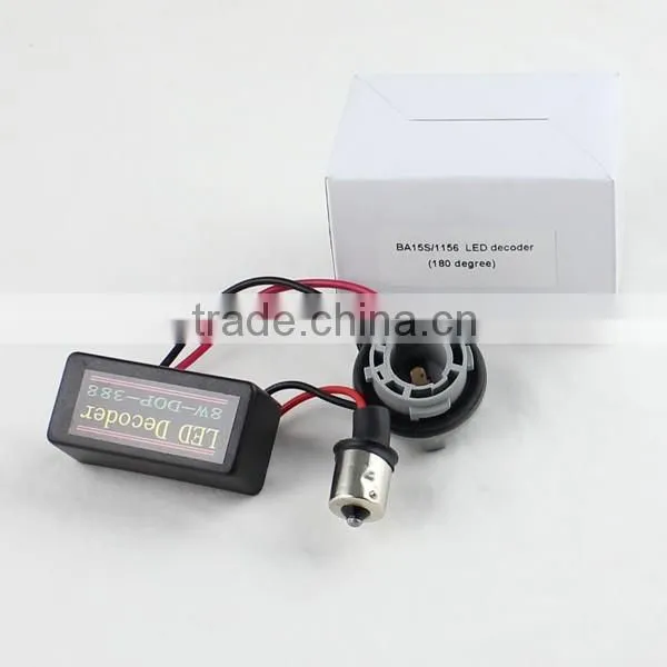 1156 LED Decoder No more OBC warning Fix Hyper Flash, BA15S LED Warning Canceller , NO FREE ERROR decoder