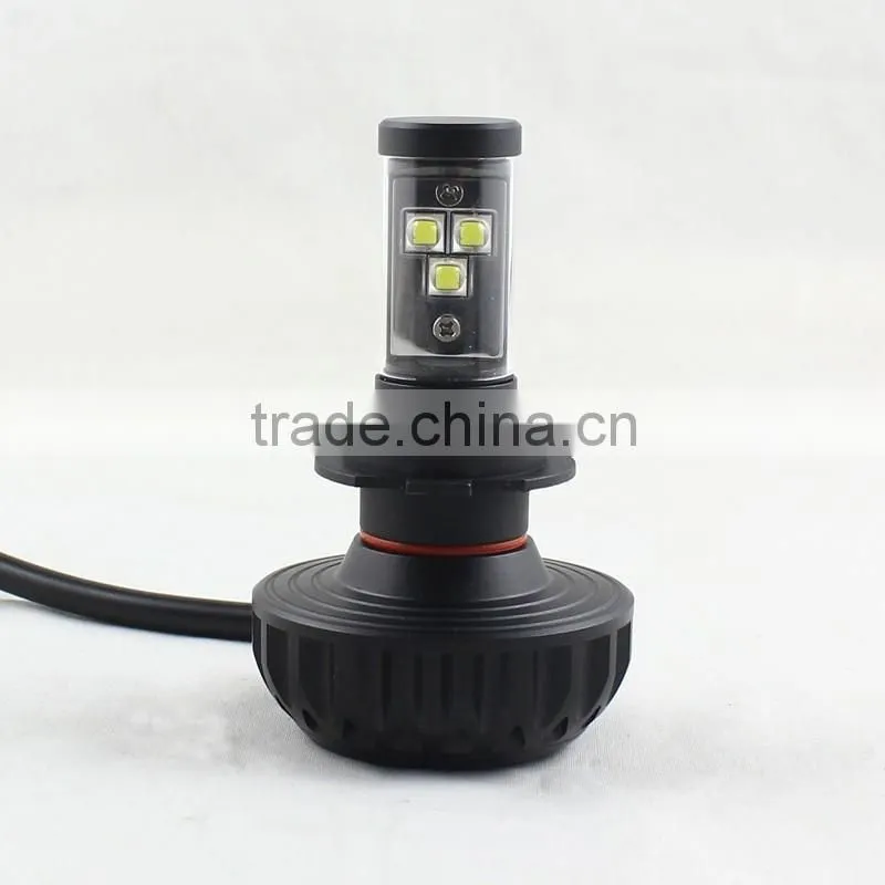 h7 c ree led headlights 12v 24v 3000lm white h7 car driving lights bulb h7 led headlamp