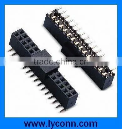 2.54 female header (PC104) H:8.5/11mm long terminal