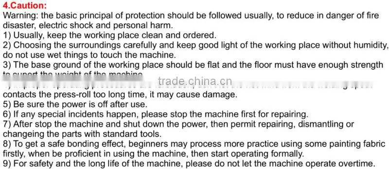 HOT AIR WELDER MACHINARY