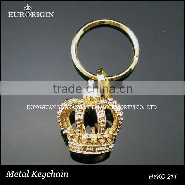 Heart shape 3D metal keychain HYKC-208