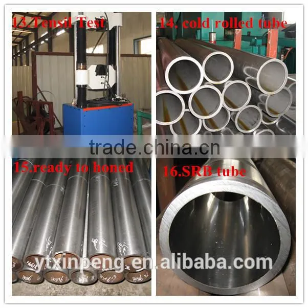 aisi1020 precision welded cold drawn steel tube for hydraulic cylinder
