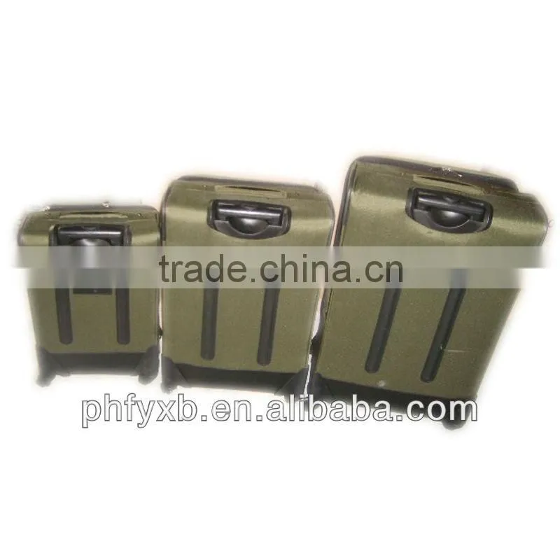 2014 china alibaba cheap 3 pieces high-quality travel bags,softy luggage cases with two wheels,fashinable 3pcs valise