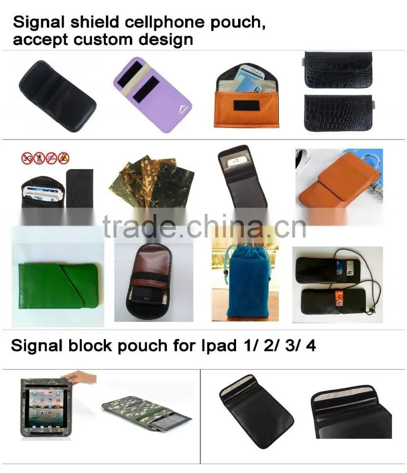Special RFID block signal block cellphone pouch