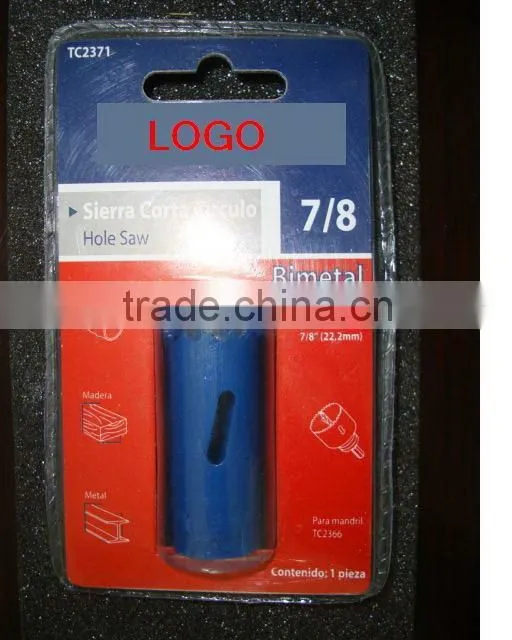 Special hotsell bi-metal hole saws built-in arbor
