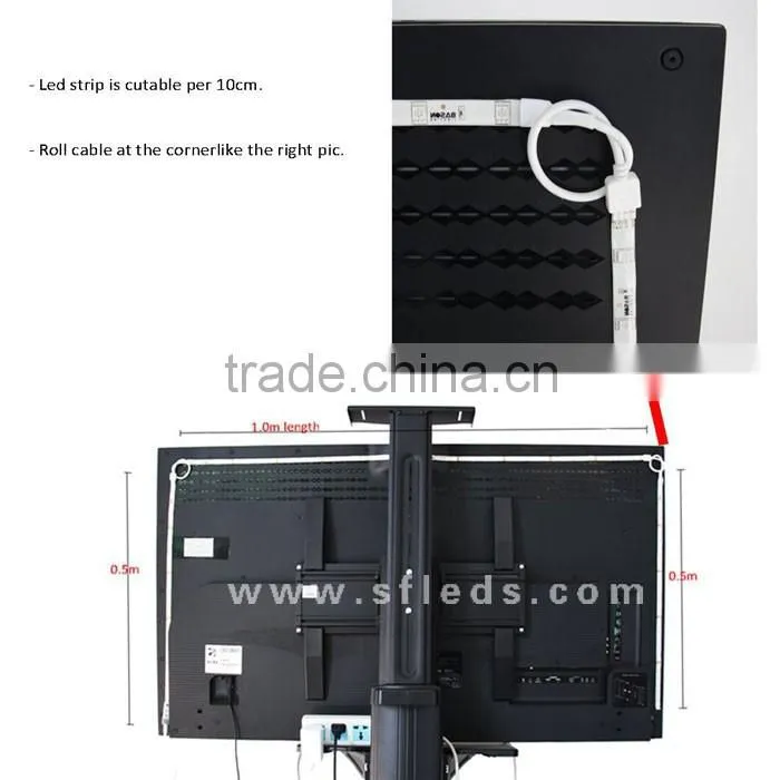 LED Ambient Light Kit Mood Light for TV usb led strips Light Kit