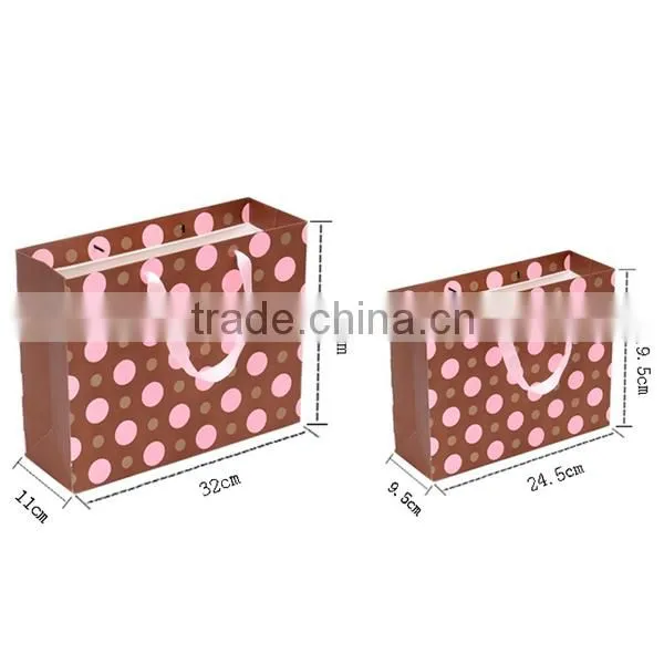 Fashion Modern Colorful Paper Shopping Bag