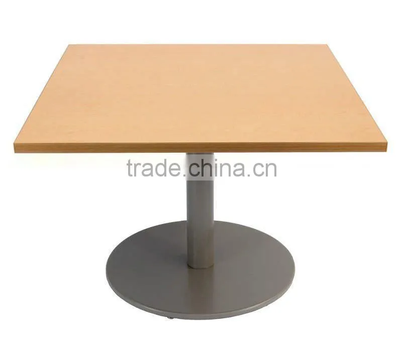 Wooden square unique restaurant tables YT7005